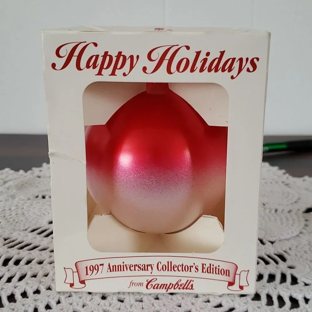 Vintage 1997 Campbell Kids 100th Anniversary Collector's Edition Ornament